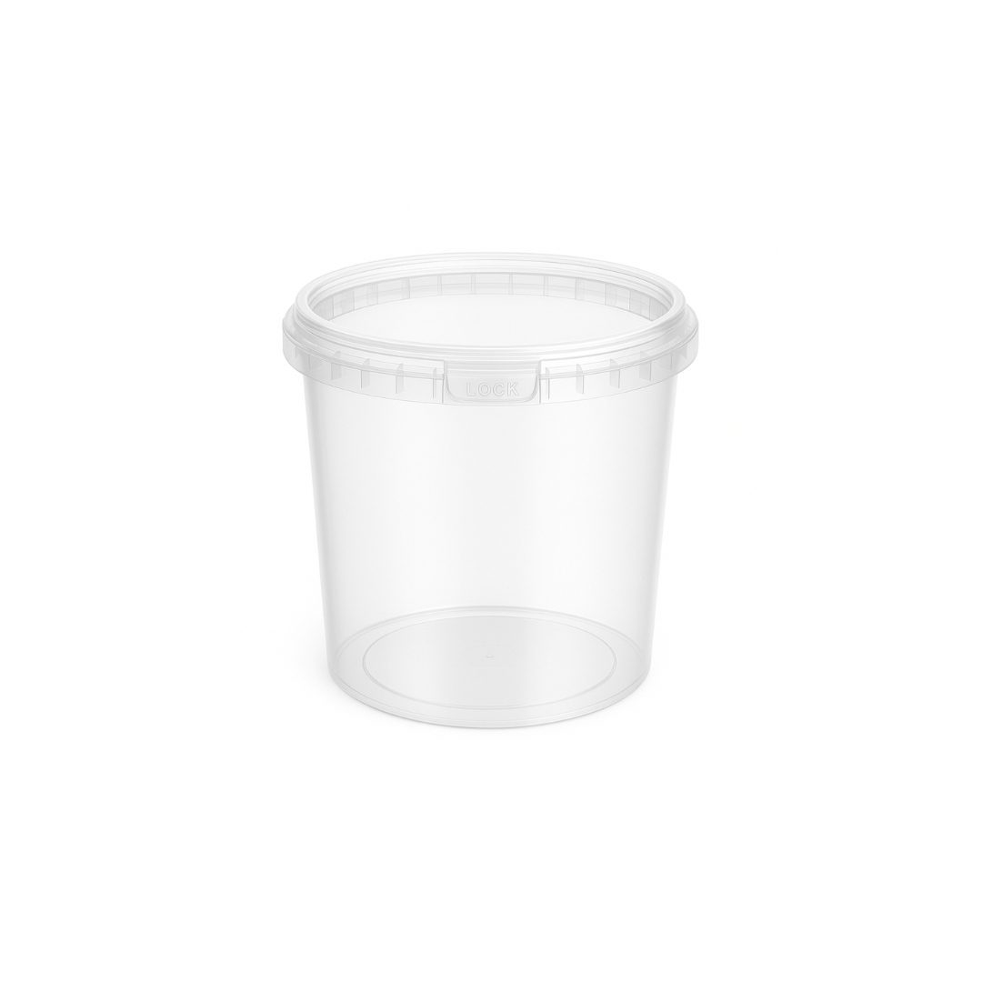 Round Tamper Proof Container 520ml