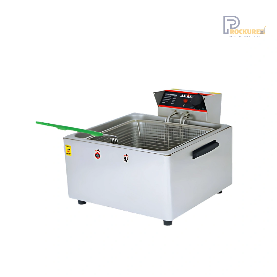 Akasa DF 11L SGL 11L Electric Deep Fryer – 2400W, High-Performance Stainless Steel Fryer