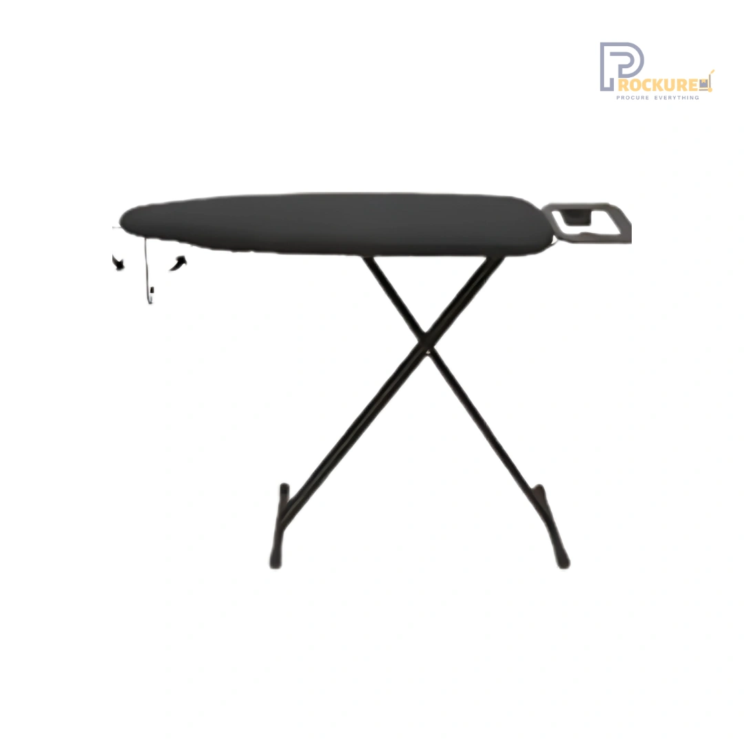 JVD Prestige Iron Board – Folded H1265/W335mm, 18mm Double-Sided Black Cover