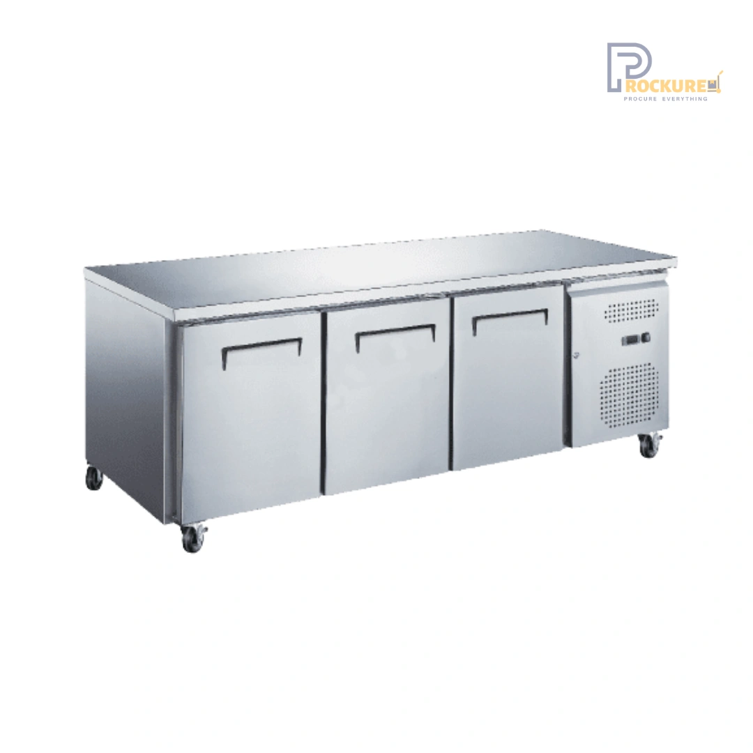 Elanpro 3 Door Undercounter Chiller - UC 1802 C | Commercial Undercounter