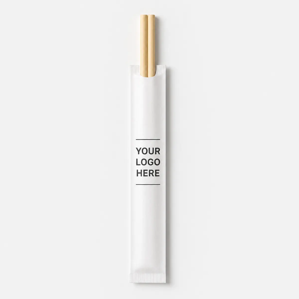 Paper Wrapped Customised Wooden Chopstick 8mm Size
