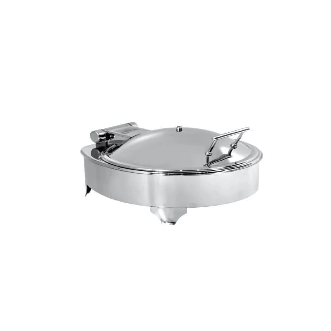 Imperia Stainless Steel Round Chafing Dish with E Frame – 7 Litre
