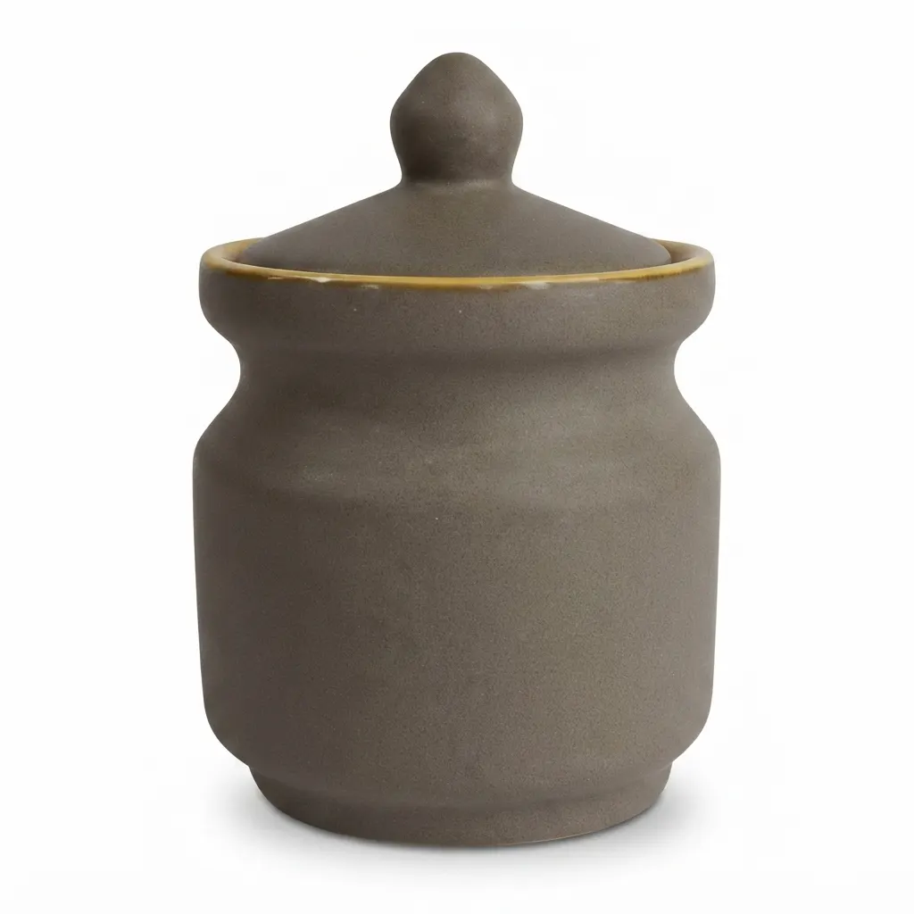 Meraami Storm Ceramic Pickle Jar Set 6.5 cm