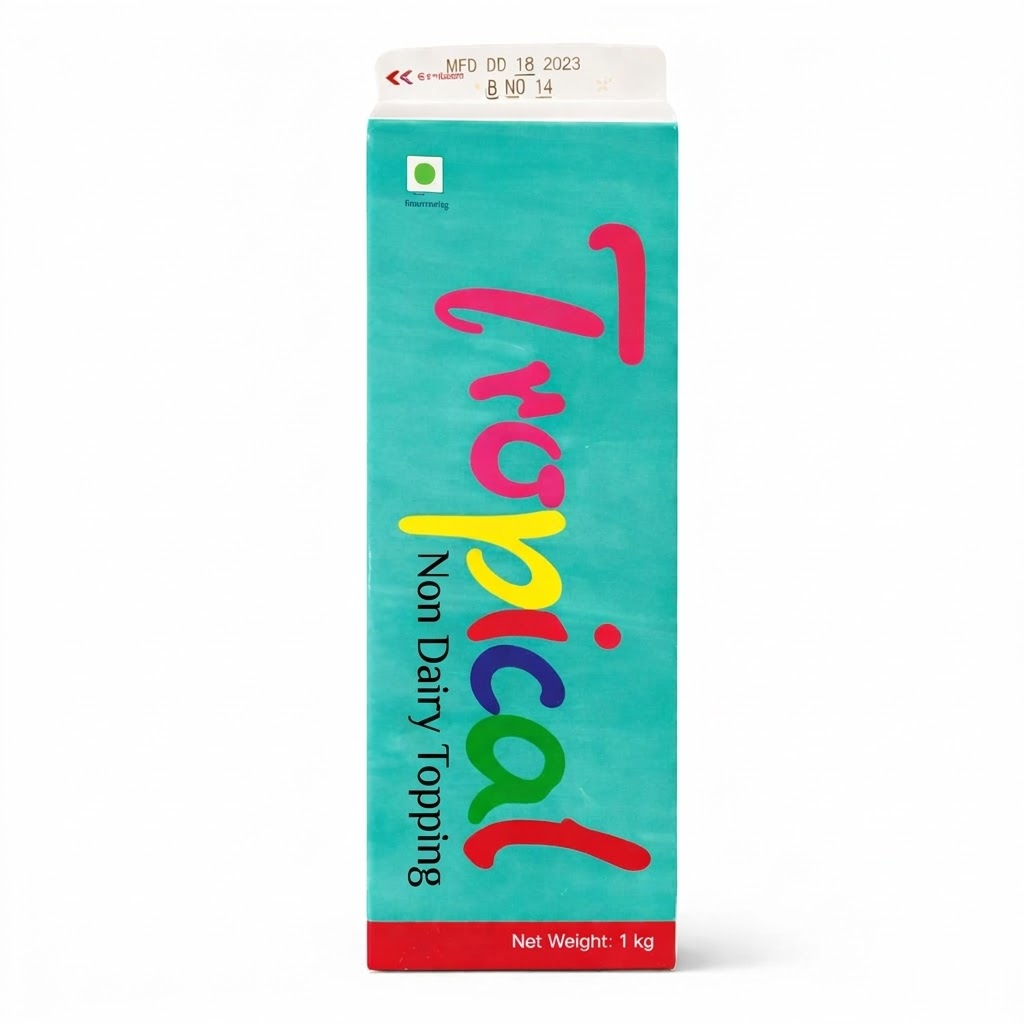 ShineRoad Tropical Non Dairy Topping 1kg (1*12)