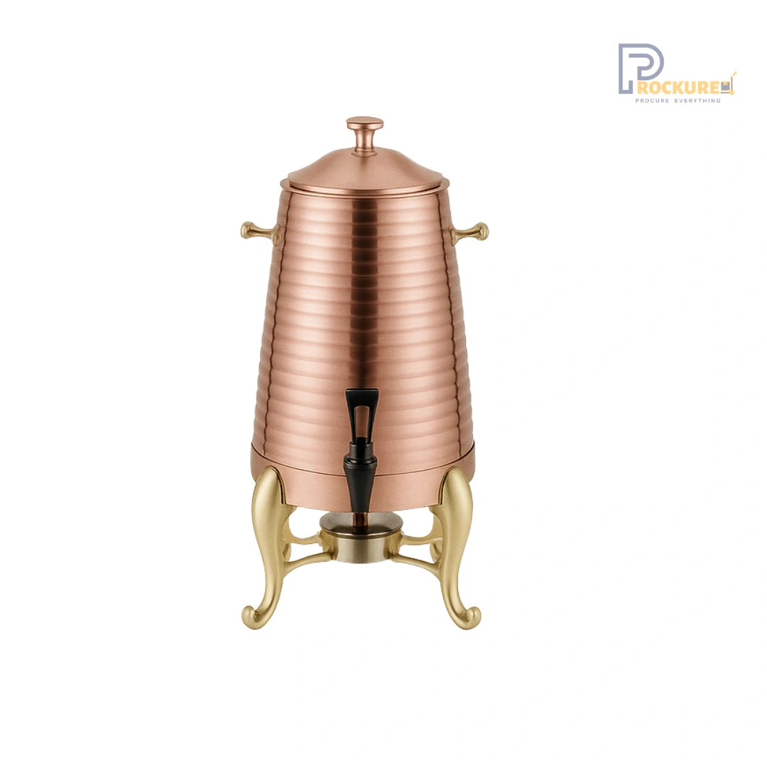 Eastern Rose Gold 12 Ltr Coffee Urn with CP Legs – CUCPRG 12