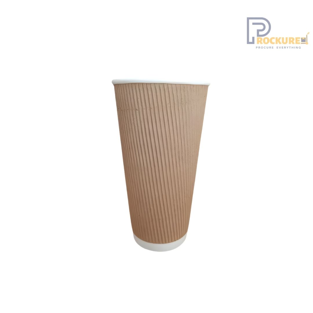 Ripple Brown Cup 600 ml (20 Oz)