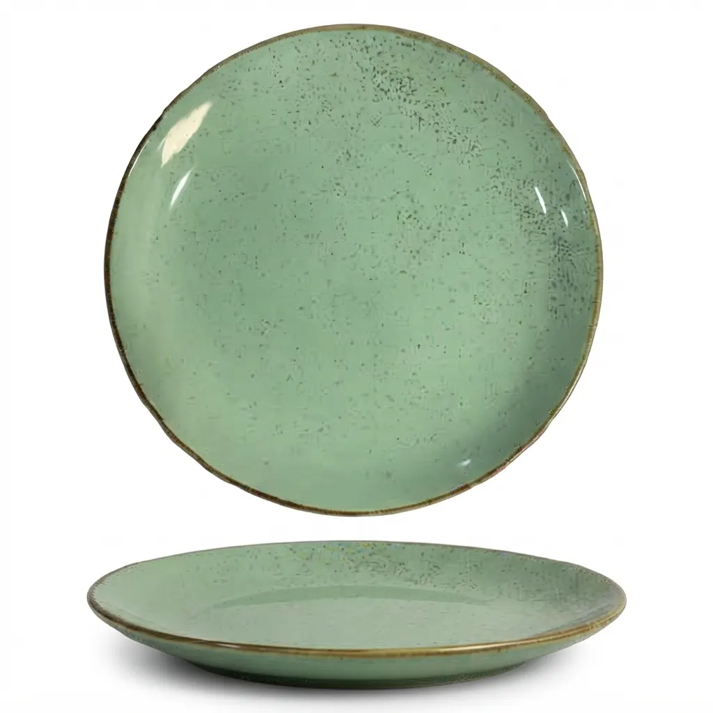 Meraami Aura Mint Ceramic Quarter Plate 19 cm