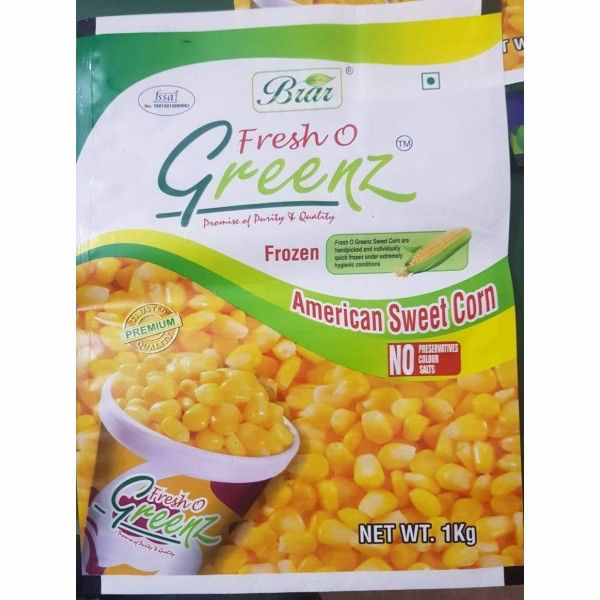 Brar Frozen Sweet Corn 1 KG BFSC-1