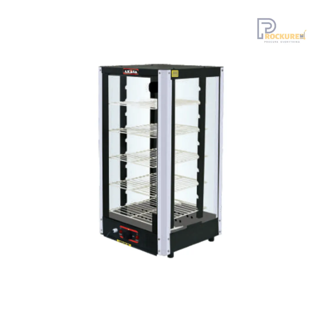 AKASA High-Power Electric Food Warmer, Stainless Steel - FW 1004