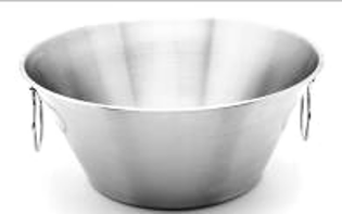 Avon 8L Stainless Steel Conical Mixing Bowl for Commercial Kitchens