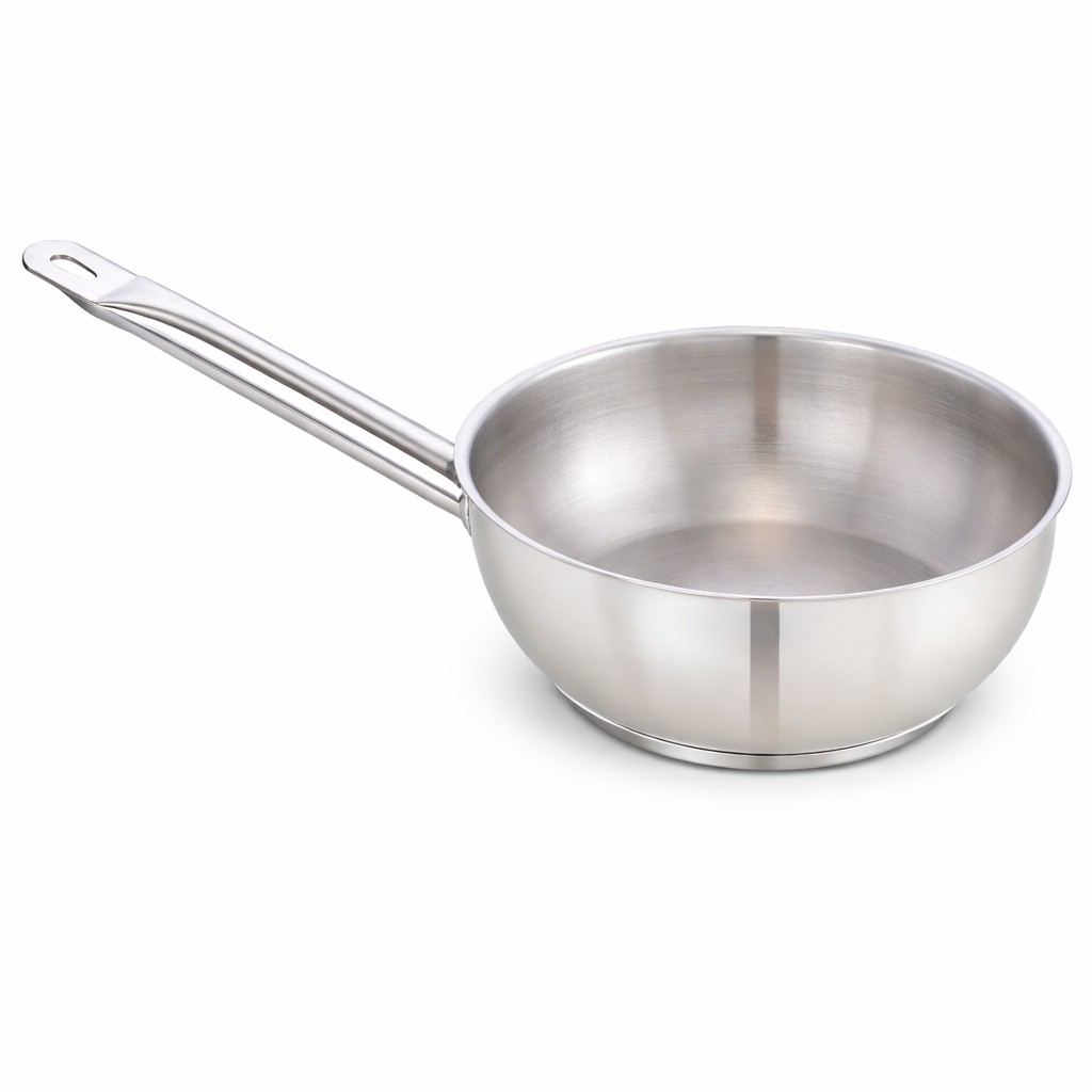 Pradeep Stainless Steel Conical Pan 24 cm