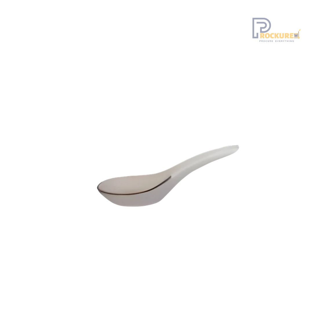 Sanaai Speckled Brown Soup Spoon Porcelain Tableware - 144 Pc Carton