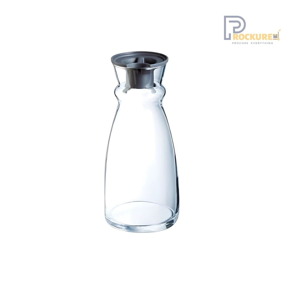 Arcoroc Fluid Decanter Jug - 750 ml Wine Decanter for Restaurants & Hotels (Carton of 6 pc)