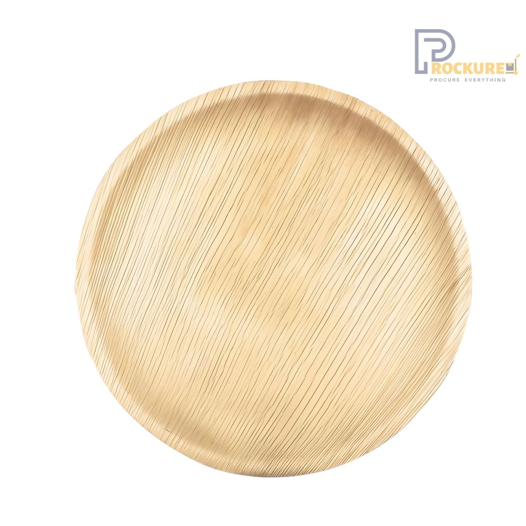Areca Leaf 8 Inch Round Plate