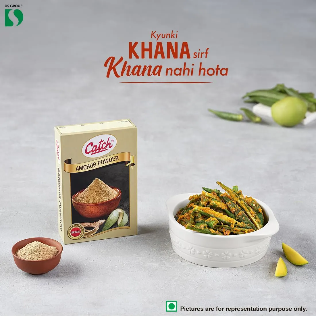 Catch Amchur Powder 1kg | Dry Mango (Amchur) Powder for Foodservice 3