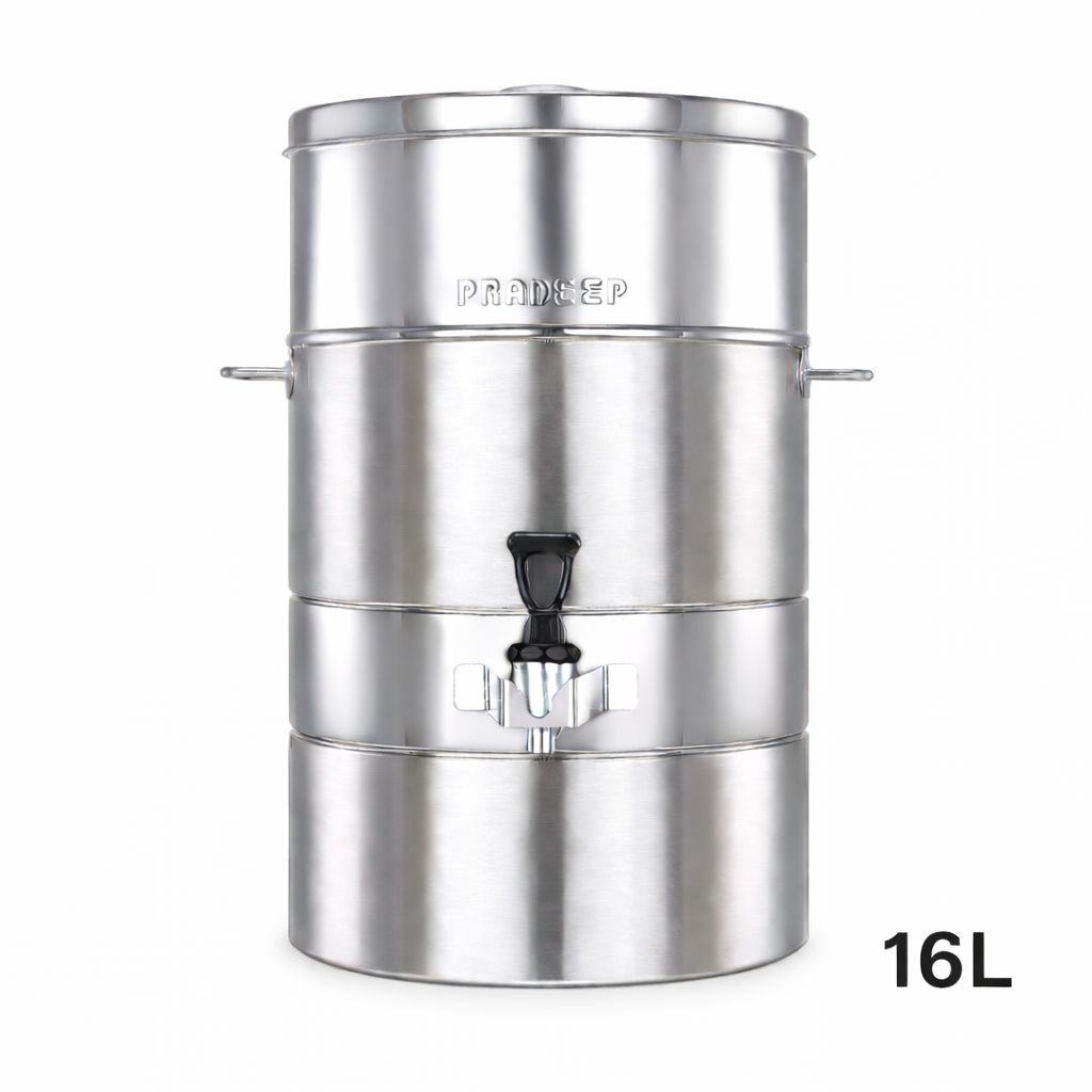 Pradeep Stainless Steel Cookpot 40 Litre - CookPlot 1/2 Size 45 x 25 Cm 7229M/45