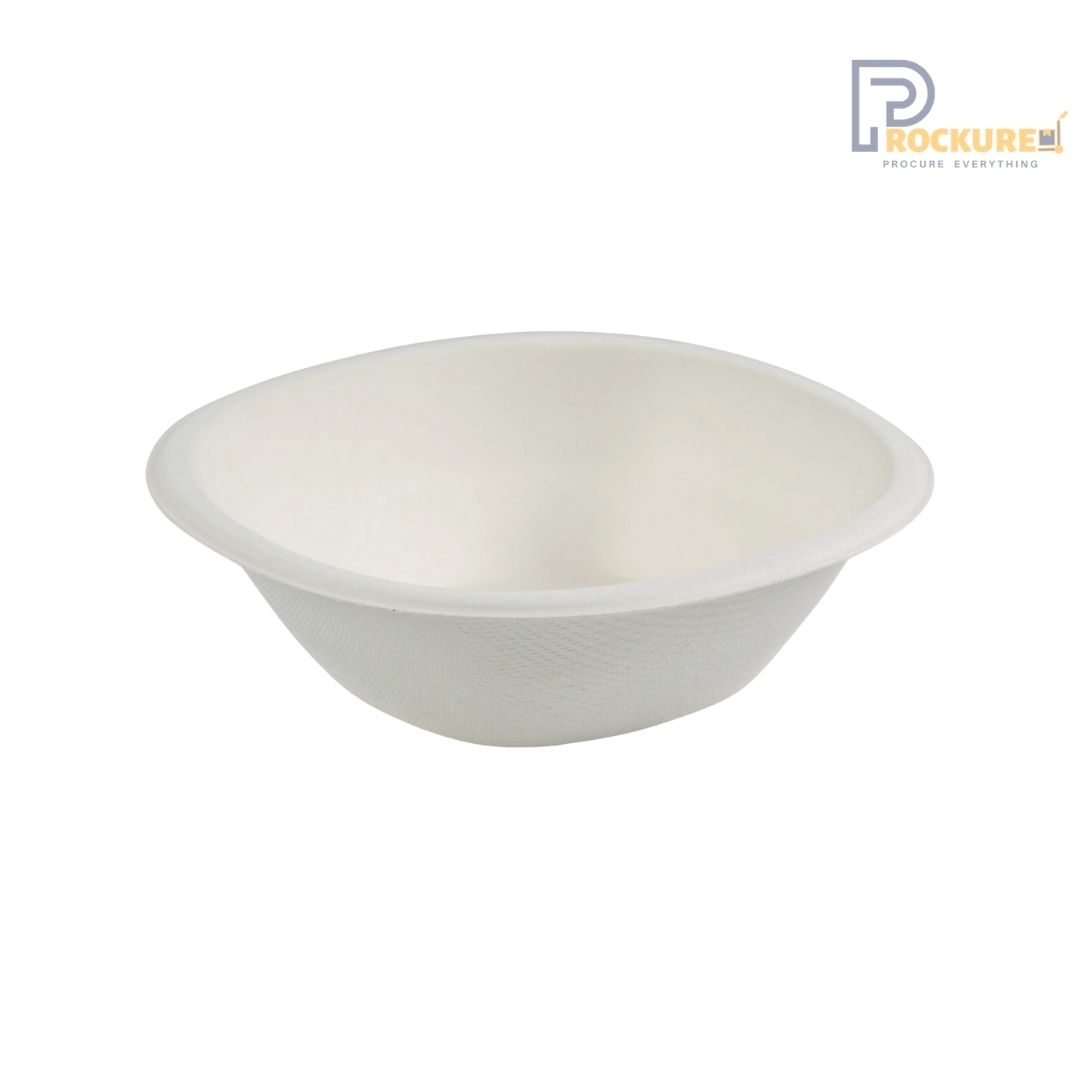 White Bagasse 180 ml Square Bowl | Biodegradable Bowl