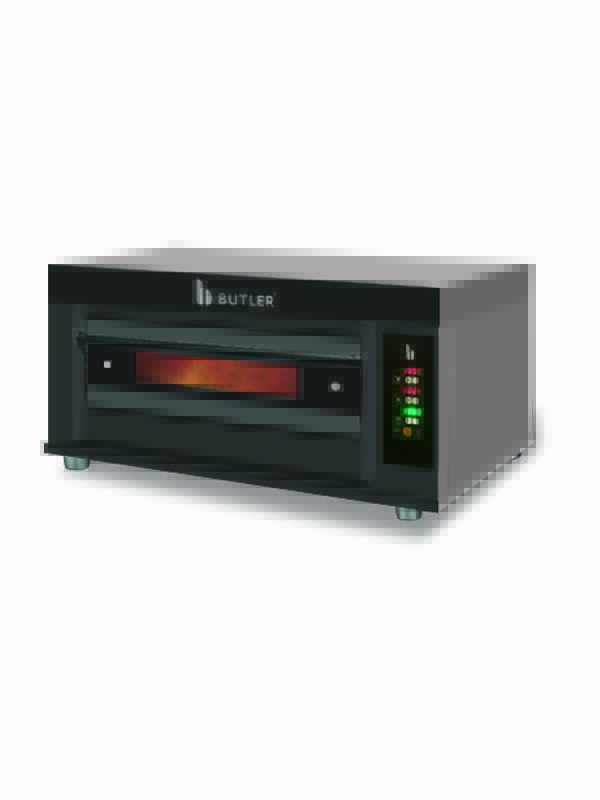 Trufrost & Butler GPO 36 Black Italia Gas Pizza Stone Oven
