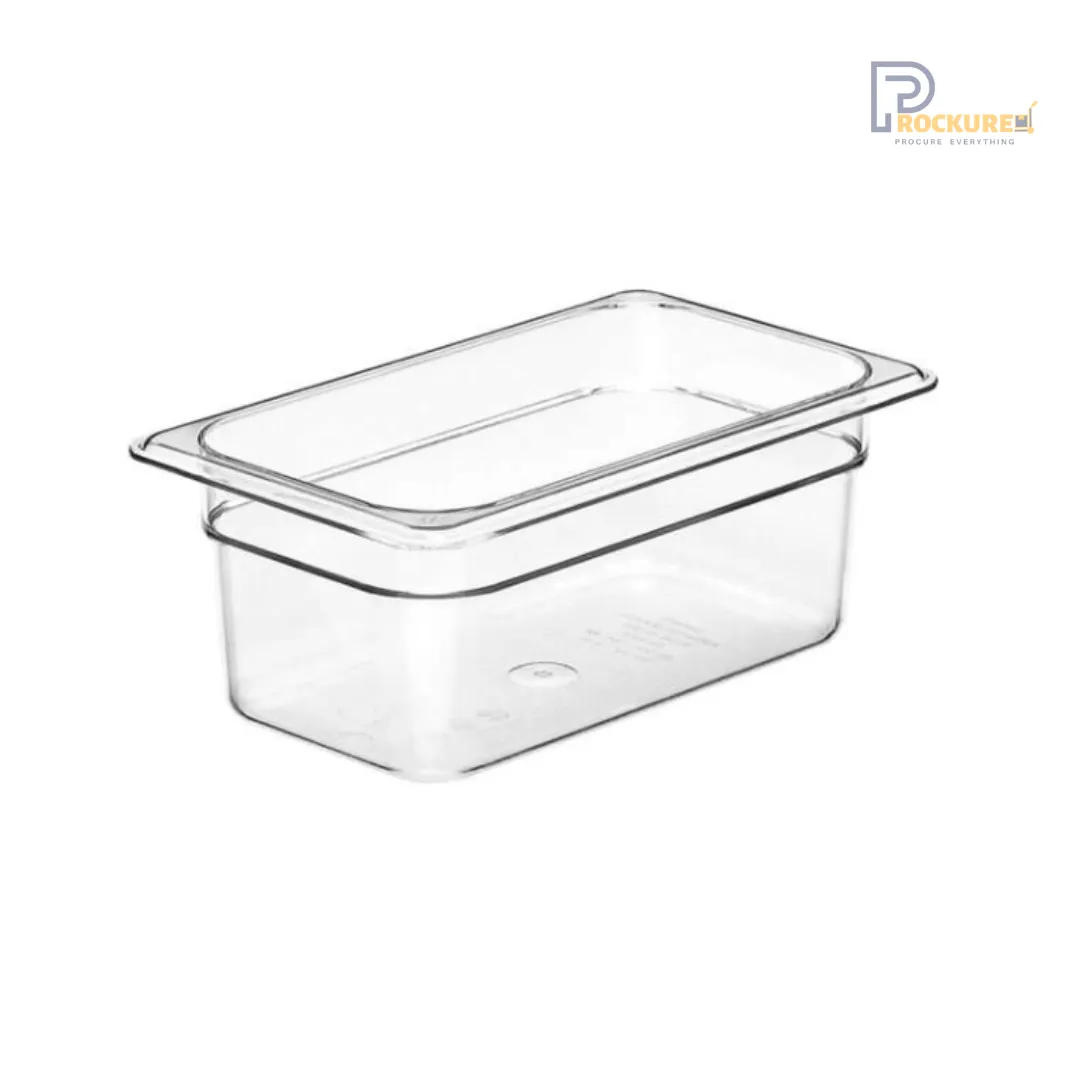 Polycarbonate GN Pan 1/4 – 100mm Deep | 2.5L