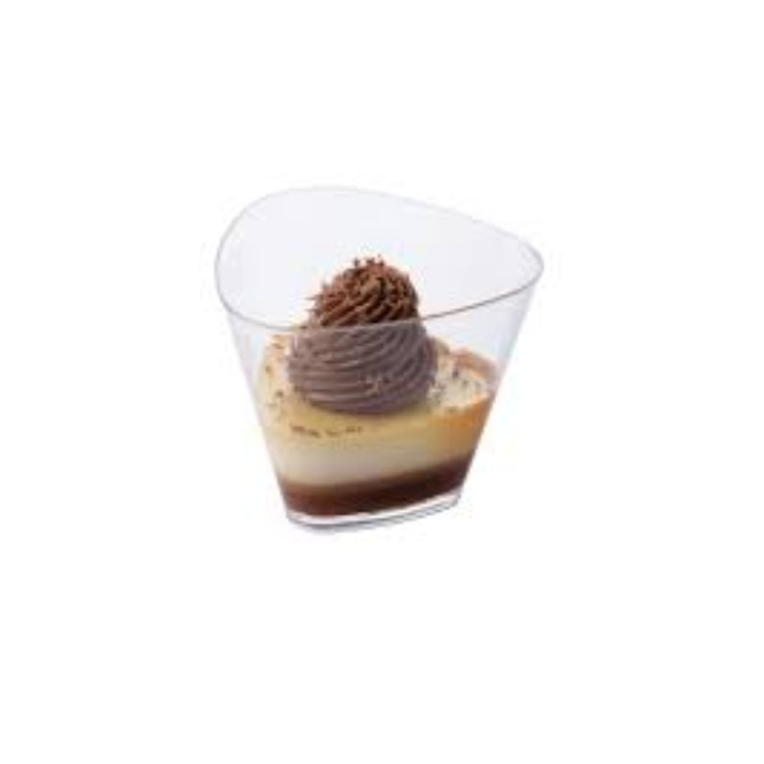 Acrylic Triangle Dessert Cup