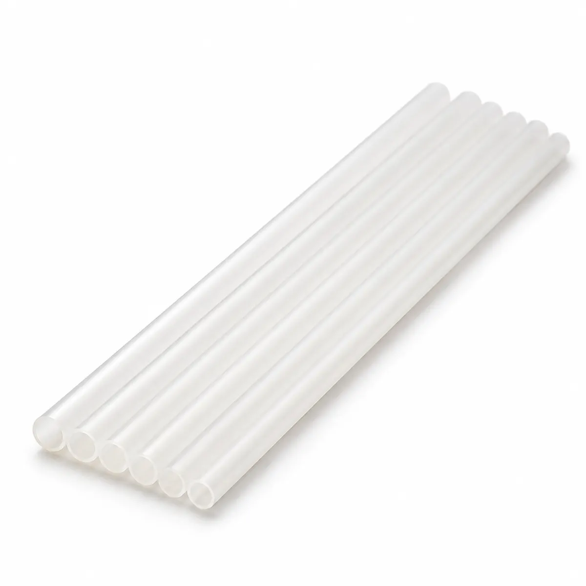 Eco-Friendly Biodegradable PLA Straws – Milky White | Variable Sizes