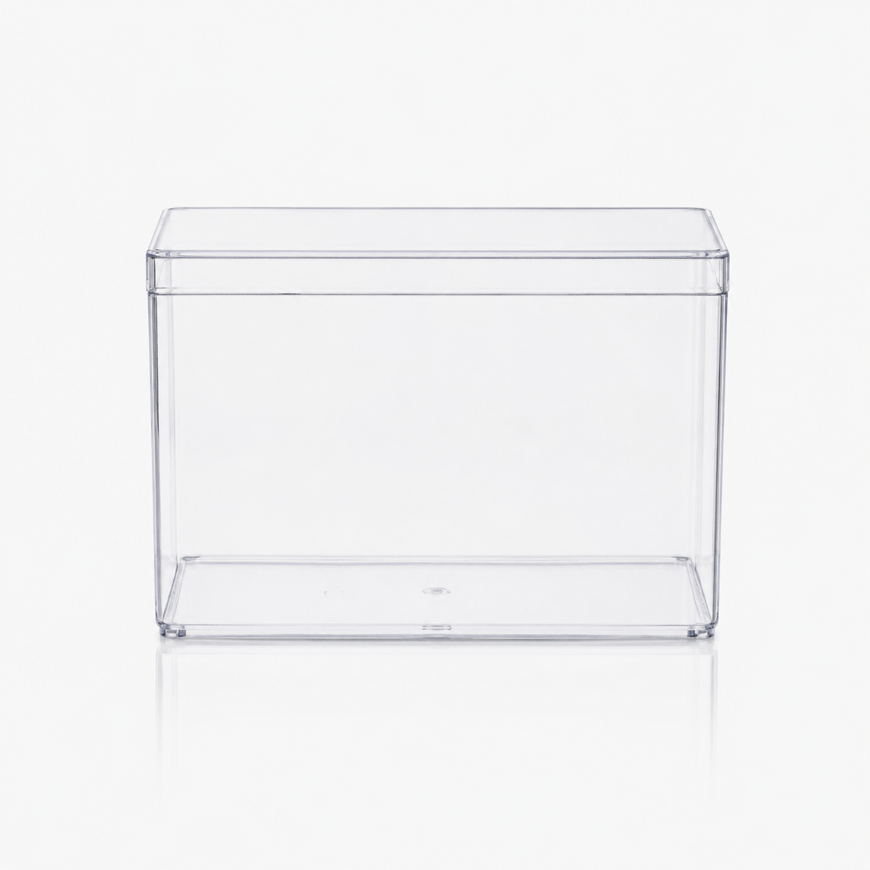 Acrylic Plastic Tiramisu Rectangle Box N53
