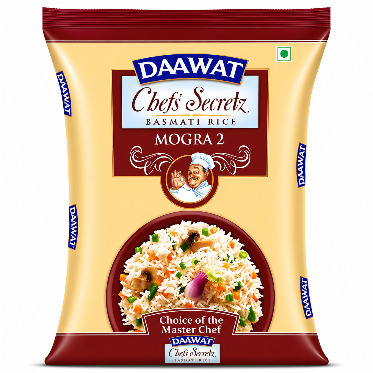 Daawat Chef Secretz Basmati Rice Mogra-2 10kg
