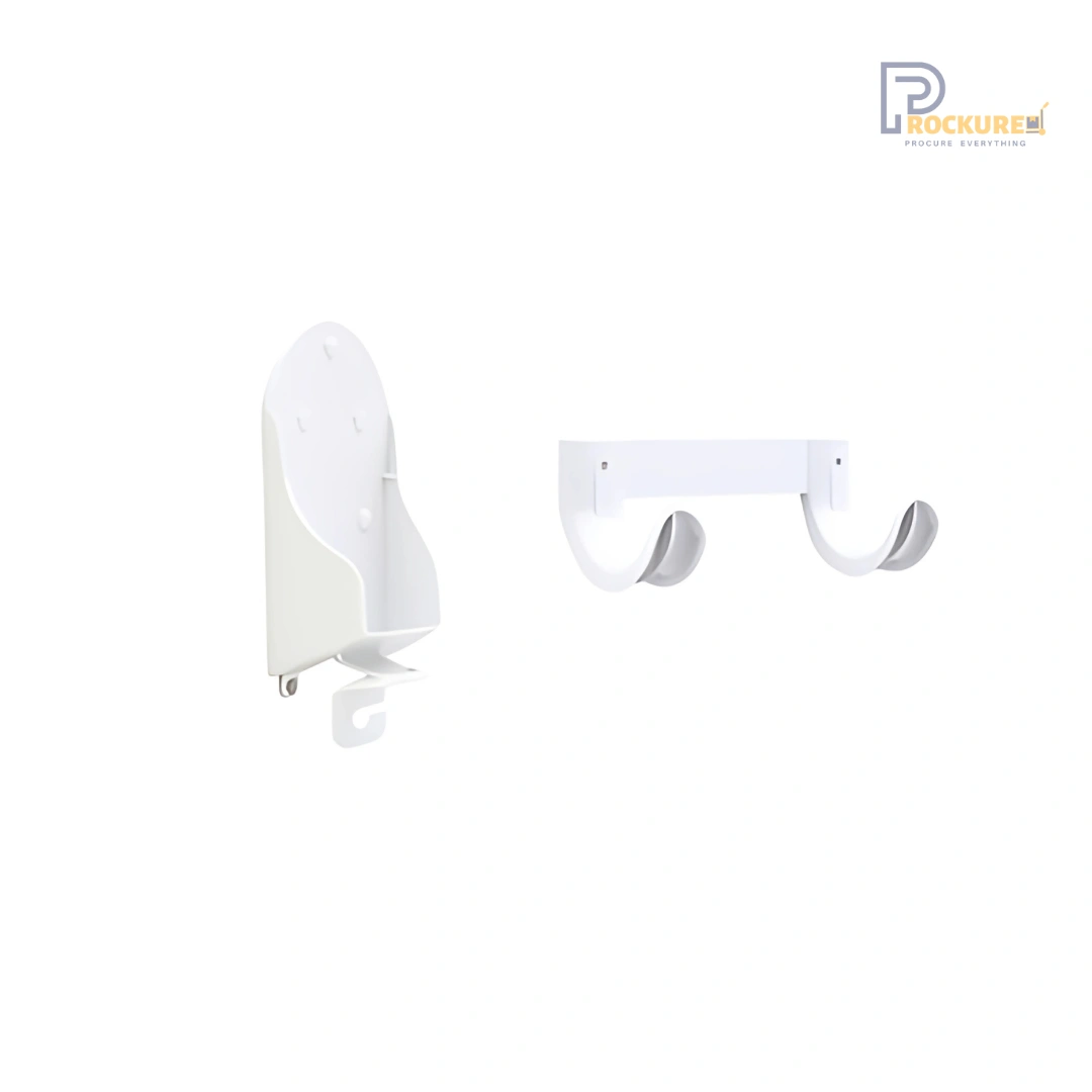 JVD Ironguard – H325/W125/D150mm, Wall Mount Iron Holder, Off-White (for Venus)