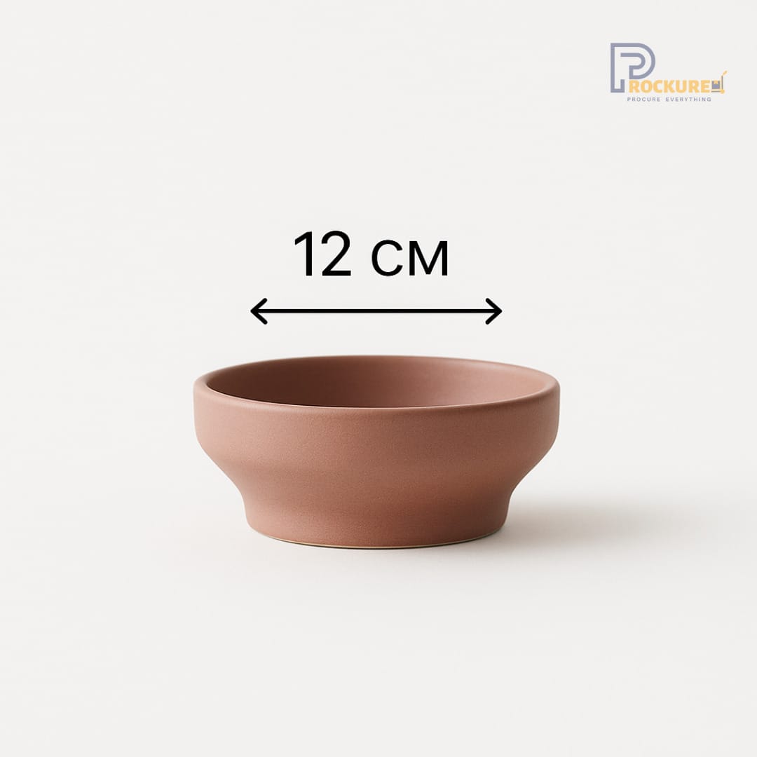 Sanaai Raspberry Pink Studio Bowl Porcelain - 12 cm  (48 Pc Carton)