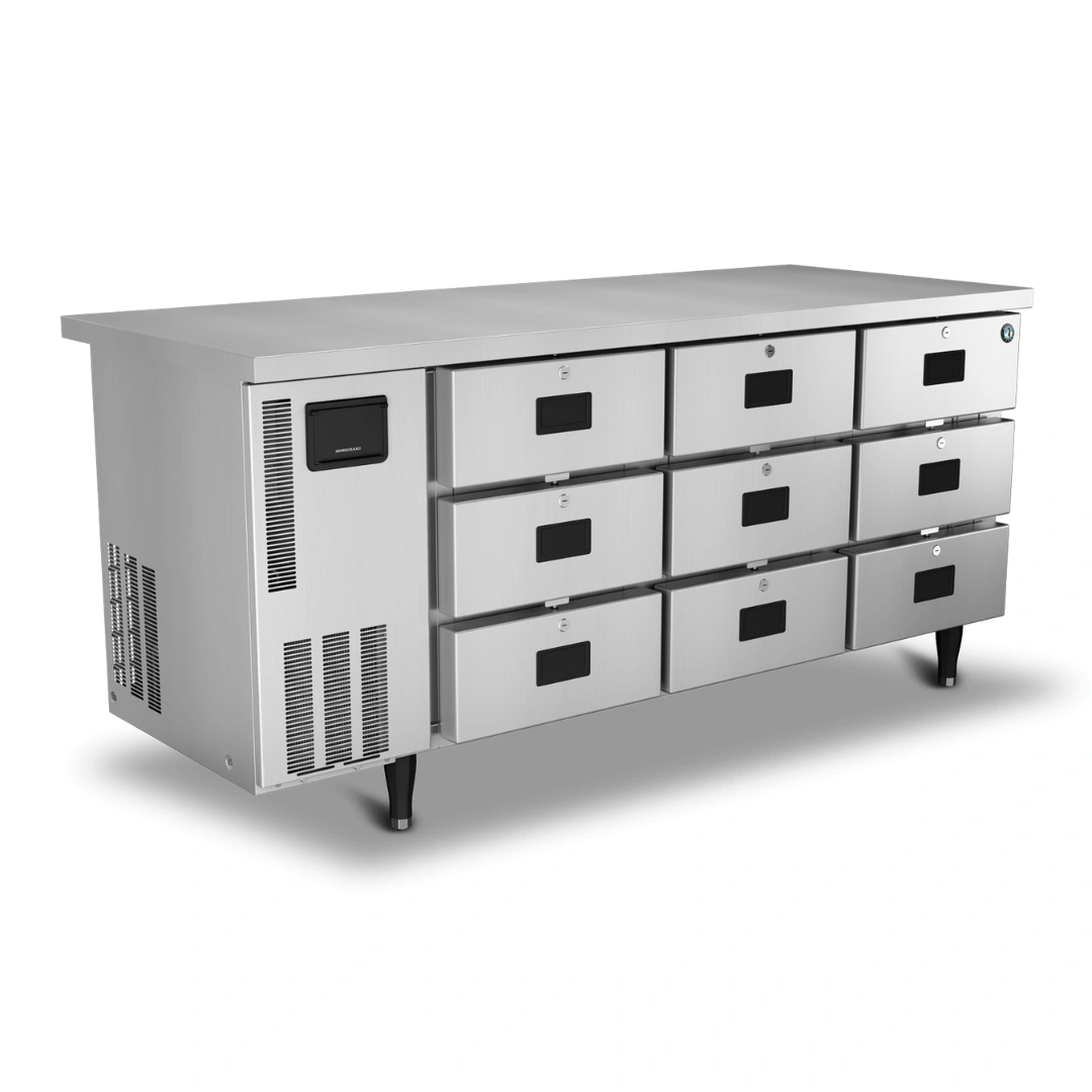 Hoshizaki Undercounter Refrigerator - RTDW187MS4-333 - 461L - Drawer Chiller for Hotels & Commercial Kitchens
