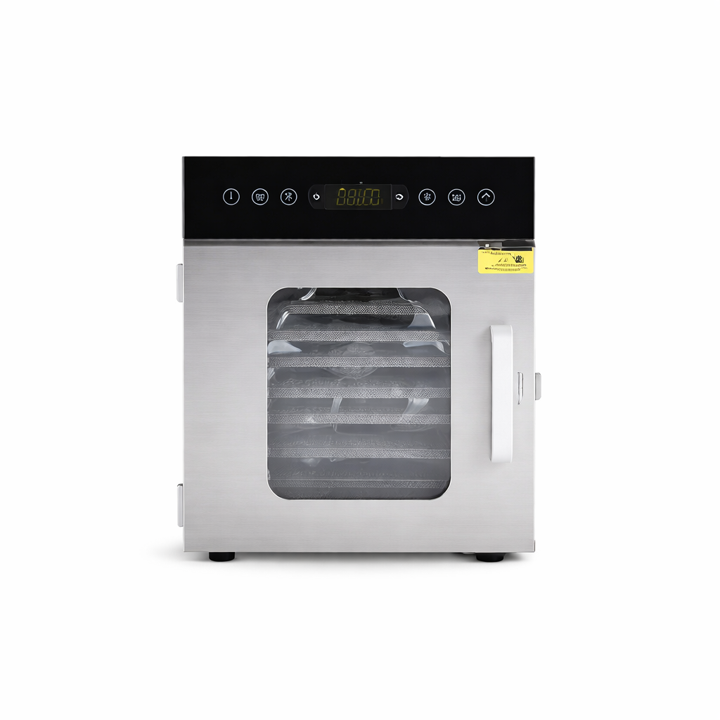 AJ 10 Tray Food Dehydrator - Stainless Steel Commercial FD-10B