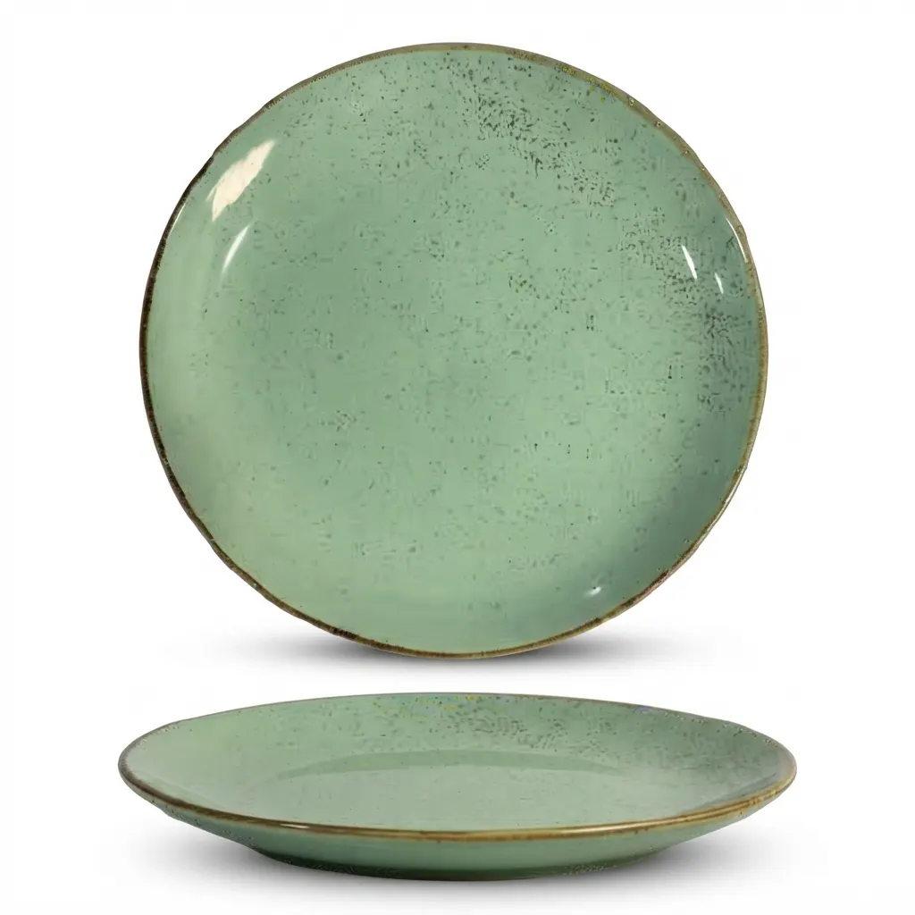 Meraami Aura Mint Ceramic Dinner Plate 24 cm