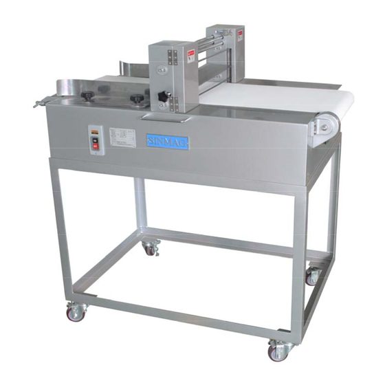 Sinmag HS-3 Horizontal Slicer Commercial Biscuit and Bread Cutting Machine