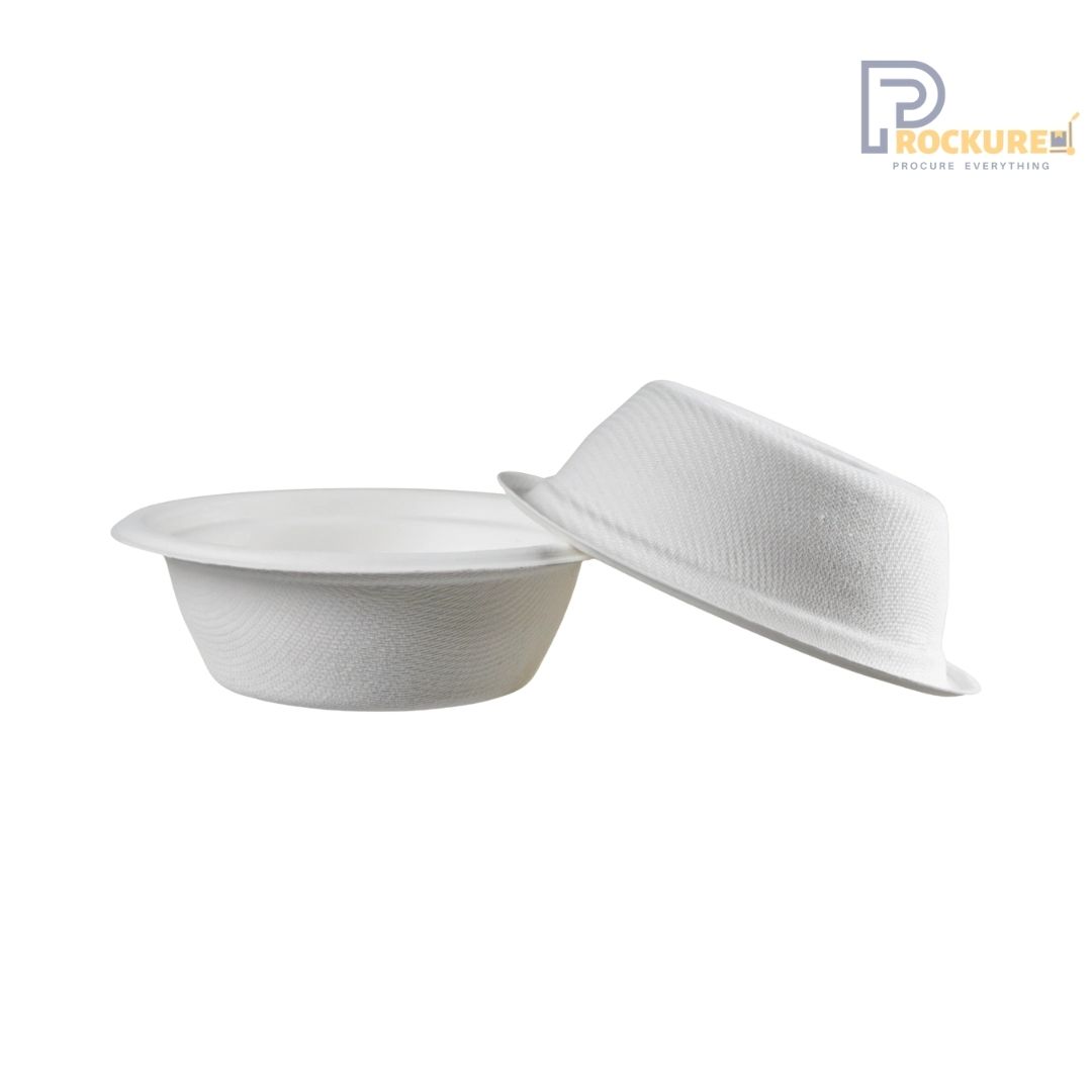 White Bagasse 175 ml Mango Bowl | Biodegradable Bowl