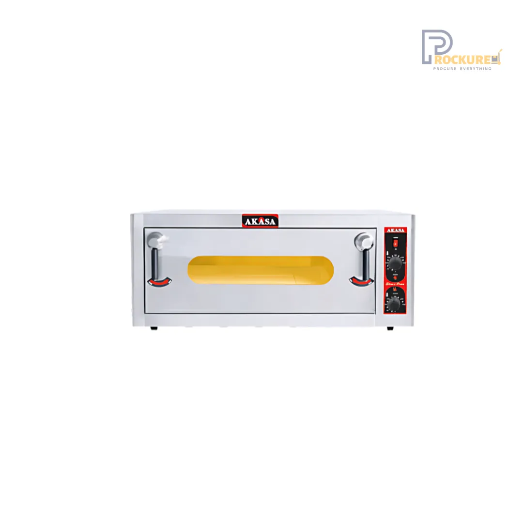 AKASA High-Capacity Electric Pizza Oven, 4000W for Commercial Use (PO90STN)