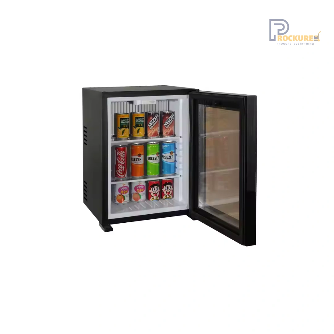 Dolphy 30 Ltr Absorption Minibar – Glass Door 2