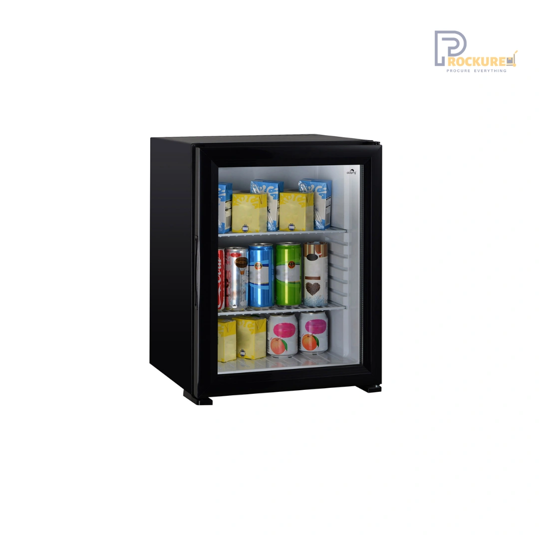 Dolphy 30 Ltr Absorption Minibar – Glass Door