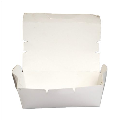 1000ml Paper Food Box - White | Disposable, Food-Grade Paper, Eco-Friendly