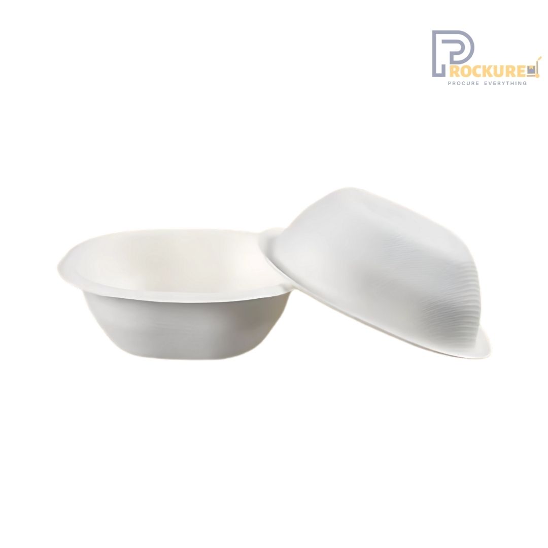 White Bagasse 150 ml Kiwi Bowl | Biodegradable Bowl