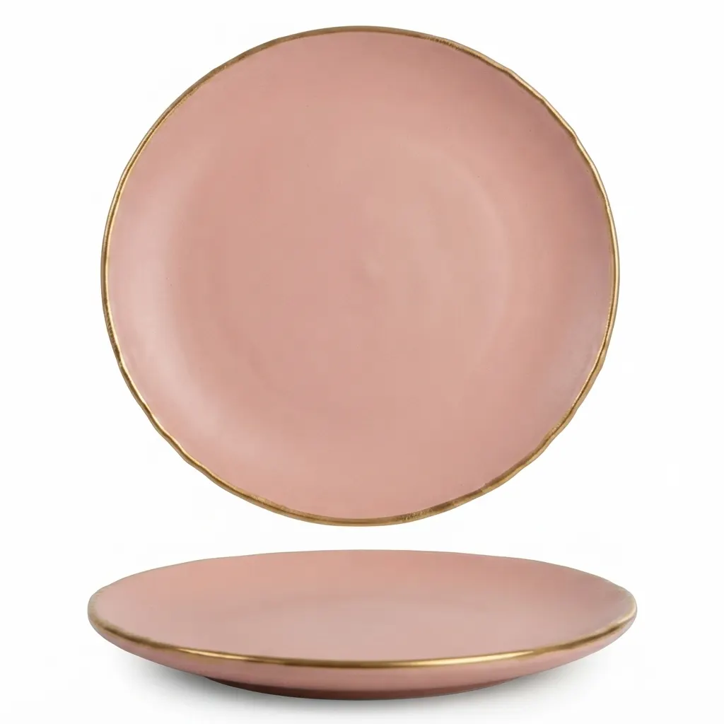 Meraami Aura Blush Ceramic Quarter Plate 19 cm