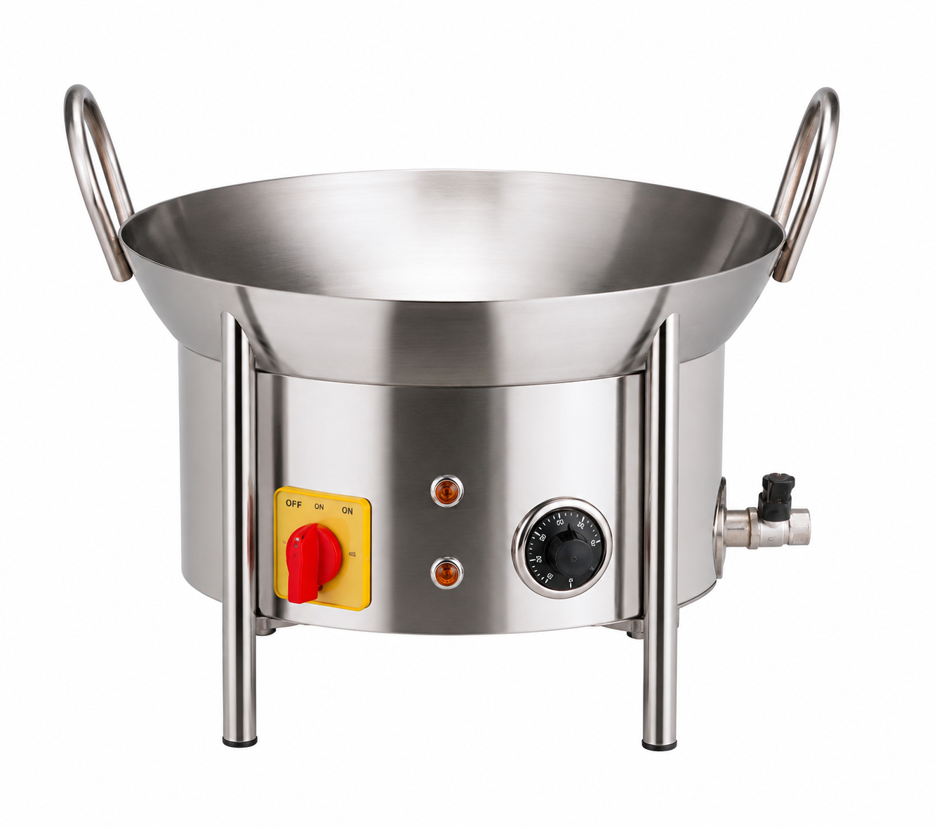 20 Inch Electric Kadai Table Top 15 Litre for Commercial Kitchen & Frying Applications 20KTT