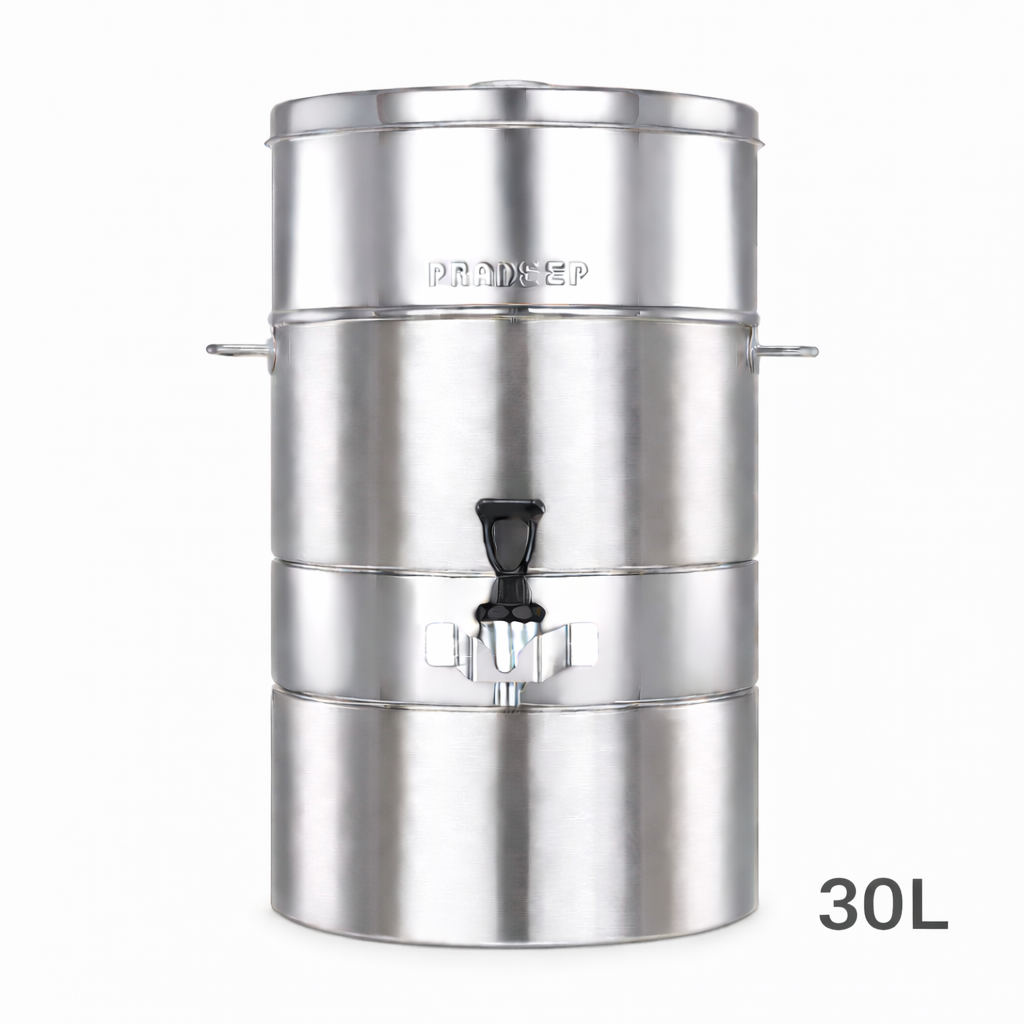 Pradeep Stainless Steel Catering Urn 30 Litre - Tea Can 30L