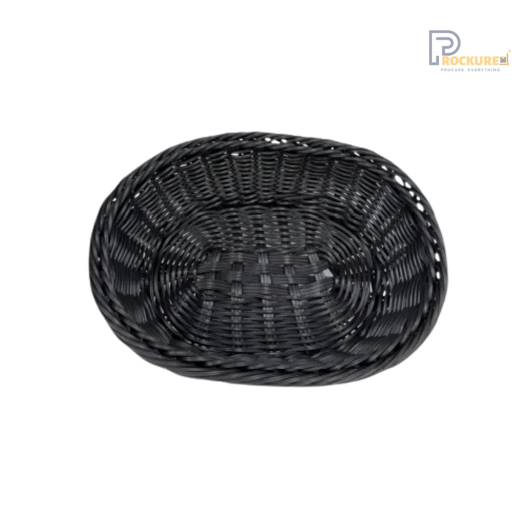 Oval Bread Basket – 254 × 177 mm | Elegant & Versatile