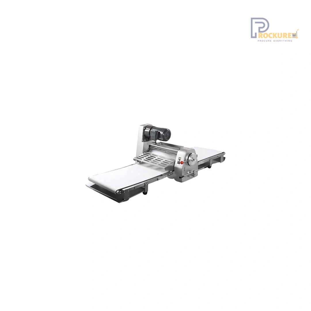 Prockured Basics TSP380 Tabletop Dough Sheeter – 0.4kW, Compact Design