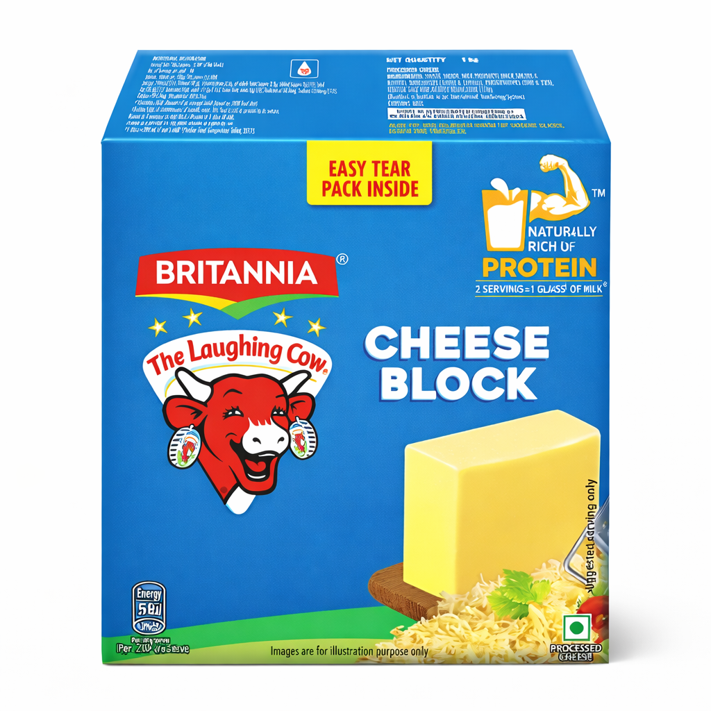 Britannia Cheese Block 1kg ( 1*12 )