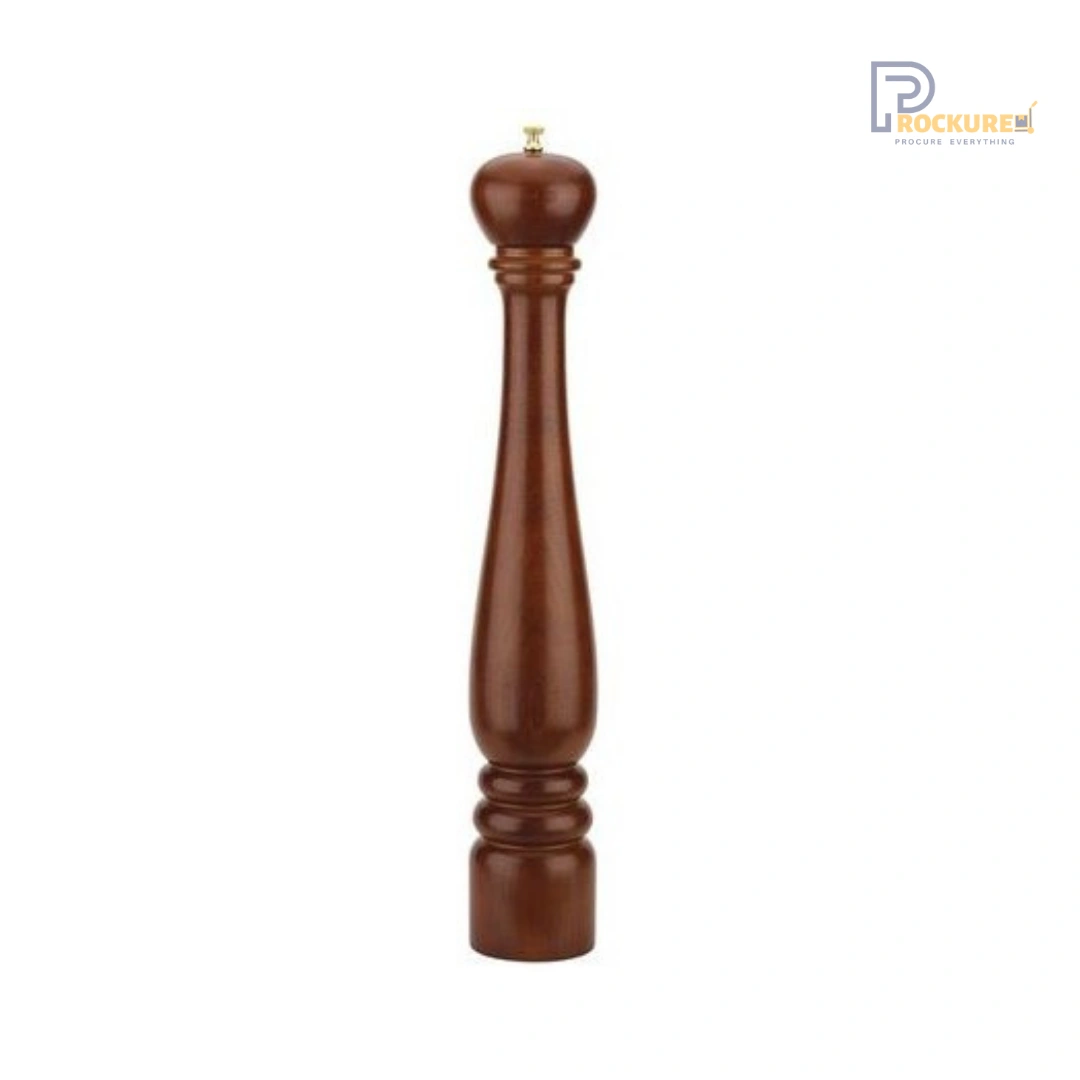 Bisetti Roma Series Pepper Mill 100 cm (Walnut Wood Finishing) | Oversized Showpiece