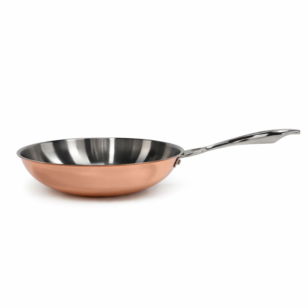 Pradeep Triply Frypan 1.4 Litre with Copper Finish