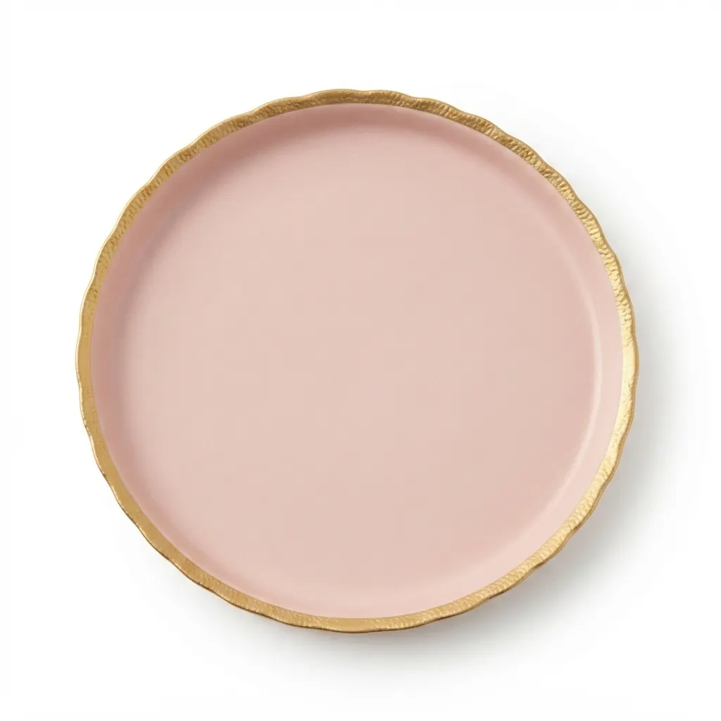 Meraami Aura Blush Ceramic Edge Plate 21 cm