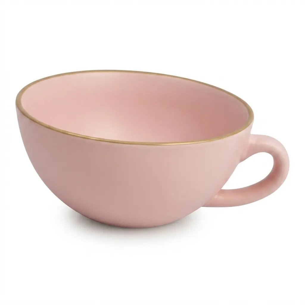 Meraami Aura Blush Ceramic Cappuccino Cup 12 cm