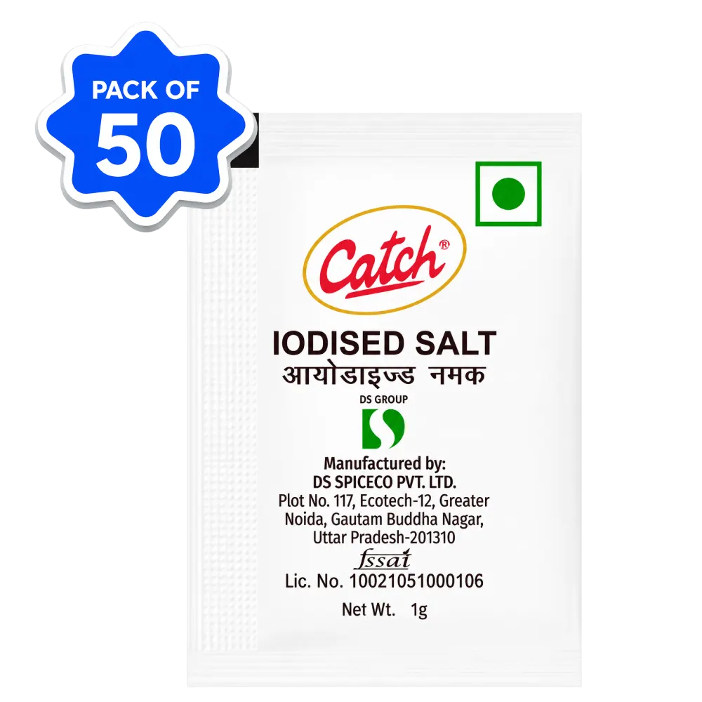 Catch White Salt Sachet 1gm (1*50pc) 2